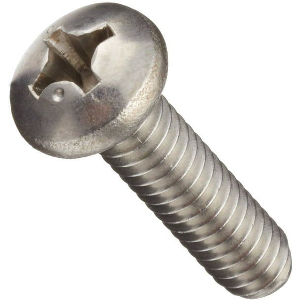 AISI 316 Stainless Steel #10 X 1/2 Truss Phillips Drive TypeA 175 pcs Self-Tapping Sheet Metal Screws 